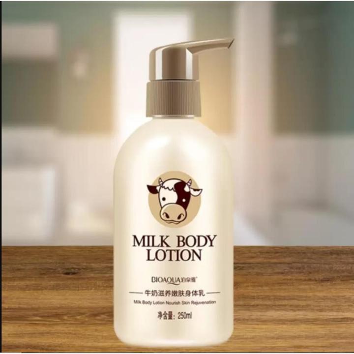 Bioaqua Milk Body Lotion for Women 250 Ml Skin Care Moisturizing And Nourishing