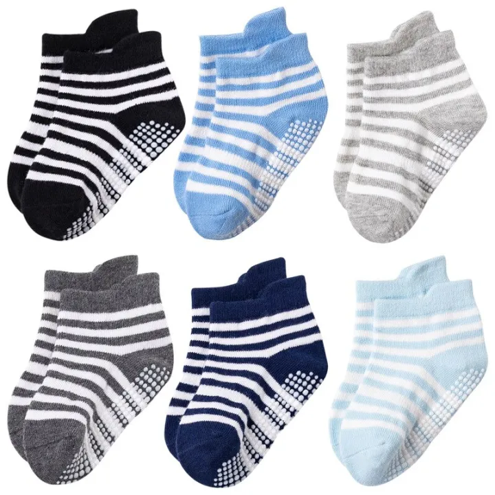 6%20Pairs%20Baby%20Boy%20Girl%20Socks%20Summer%20Anti%20Slip%20for%20Newborn%20Infant%20Toddler%20Plain%20Solid%20Non-slip%20Casual%20Cotton%20Low%20Foot%20Accessories%20-%20Image%202