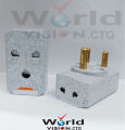 3 pin round plug,15 amp(1pcs) Multi Plug 15A 3-Pin Universal Socket Conversion Heavy Duty ..