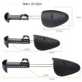 1 Pair Adjustable Men Women Plastic Boots Shoe Stretcher Durable Solid Black Shoe Expander Extender Shoes Support Keeper. 