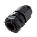 40 Pieces Black Plastic Waterproof Cable Gland Connector PG7. 