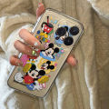 Cartoon mouse suitable for Apple 15promax mobile phone case 14 Huawei vivo Xiaomi oppo glory. 