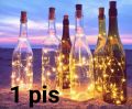 Glass Bottle with lights .Glass bottle with fairy lights .1 pis glass bottle fairy light .. 