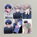 3-16 Pcs Korean Manhwa Sketch Lomo Card Cui Yijing , Li Tongbin Mini Postcard Photo Cards Fans Collection Photocards Gift. 