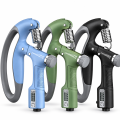 10–100KG Adjustable Hand Grip Strengthener – Counter Hand Grip with Digital Counting Display, Forearm, Wrist & Arm Strength Training Exercise Trainer for Gym & Home.