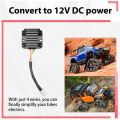 Universal 4 Wire Full Wave Black Motorcycle Regulator Rectifier 12V DC Bike Quad. 