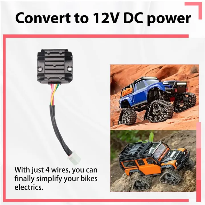 Universal%204%20Wire%20Full%20Wave%20Black%20Motorcycle%20Regulator%20Rectifier%2012V%20DC%20Bike%20Quad%20-%20Image%203