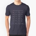 All F1 Race Tracks Circuits Calendar For 2023 High-Quality T-Shirt. 