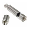 Stainless Steel Small Pepper Crusher (Small Handy Crushers)- Height-13.5c/Width-5.4cm/Depth-2.7cm - Silver. 