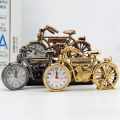 Vintage Lazy Bicycle Creative Alarm Clock Gift Decoration Bicycle Model Bedside Home Table Gift Decorative Figurines. 