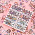 【Fashion】Lolo's Daily Life Series Cute PET Waterproof Stickers Diary Journal Phone Decorative Scrapbooking DIY Sticker. 