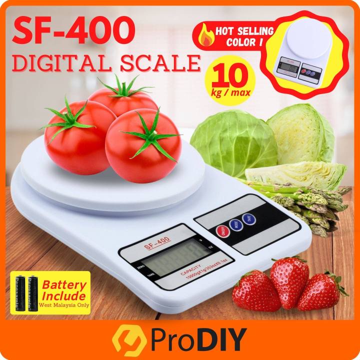Weight Scale Machine Digital Kitchen Weight Machine Model SF400 Weight ...