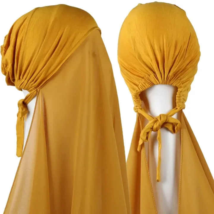 2022%20Muslim%20Women%20Instant%20Chiffon%20Hijab%20Scarf%20Underscarf%20With%20Cap%20Bonnet%20Chiffon%20Hijabs%20With%20Elastic%20Style%20Free%20Use%20Shawl%20-%20Image%206