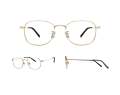 Xiaomi Anti-Blue Light Eye Protection Glasses Unisex (HMJ06LM)_ Gold. 