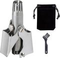 Manual Stainless Steel Nose Ear Hair Trimmer hair removal clipper cutting. 