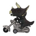 Dinosaur Riding Motorcycle, Simulation Inertia Dinosaur Motorcycle Exquisite Interactive for Kids over 3 Years. 