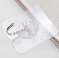 5PCS Strong Transparent Suction Cup Sucker Wall Hooks Hanger for Kitchen Bathroom 6*6cm Wall Hooks.
