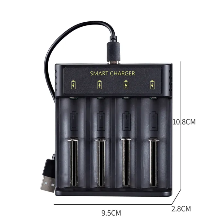 DC%205V%202A%20Battery%20Charger%20with%20USB%20Cable%204%20Slots%20Fast%20Charge%20Universal%20for%2010440/14500/14650/16340%20for%20Flashlight%20Camera%20Doorbell%20-%20Image%205