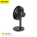 Awei F30 Mini Portable USB Rechargeable Desk Stand Fan. 