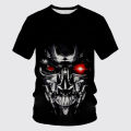 Terminator T-shirts movie 3D printed streetwear men women casual fashion oversized short sleeve t shirt kids tees tops clothing. 