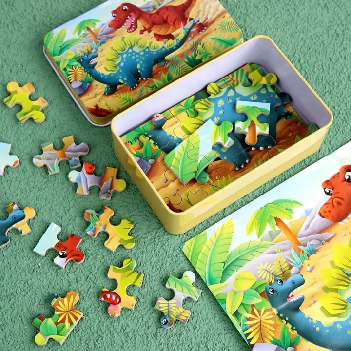 Halloween%20New%20Children%2060%20Pieces%20Wooden%20Puzzle%20Kids%20Cartoon%20Animal%20Vehicle%20Wood%20Toy%20Jigsaw%20Baby%20Early%20Educational%20for%20Birthday%20Gift%20ToysDolls%20Accessories%20-%20Image%205