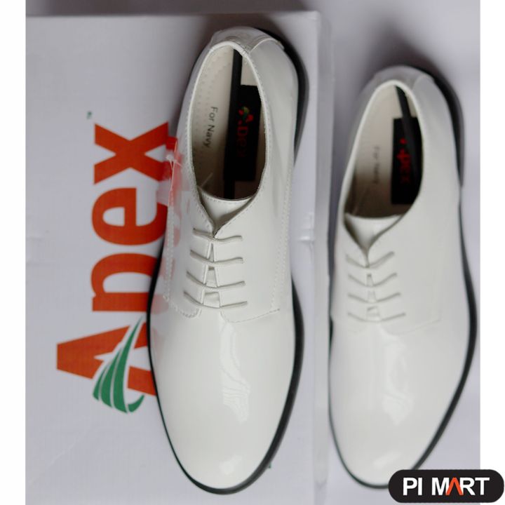 White Premium Formal shoes for man -- Formal leather shoes Daraz