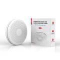 1pc Tuya Smart WiFi Smoke & Carbon Monoxide Composite Home Fire Detector Smoke Alarm Sensor. 