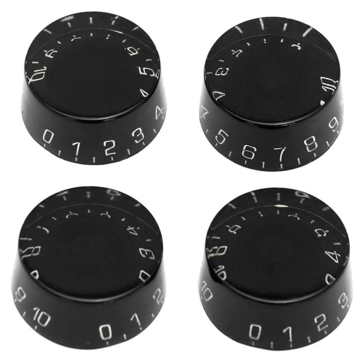 4 Manopole Colorate Per Controllo Volume E Tono Chitarra/basso, Per LP, FLEOR