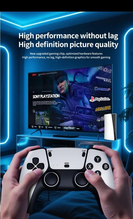 FLH%20RS5%20TV%20Game%20Console%20Dual%20Stick%20Wireless%20Controller%20Game%2020000+64GB%20Double%20Joystick%204K%20Retro%20Suitable%20for%20PC,%20Android,%20TV%20GAME%20-%20Image%207