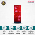 SINGER Top Mount Refrigerator  FTDS230-RG  231 Ltr  Red. 