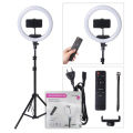 14'' Remote control Dimmable Ring Light Live Broadcasting, photography, Self-portrait with Light Stand for Smartphone.