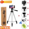 Multi Level Tripod For Camera & Phones - Silver. 