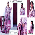 Rang Pasand Embroidered Lawn Suits Luxury Digital Printed Unstitched 3 Piece dress.