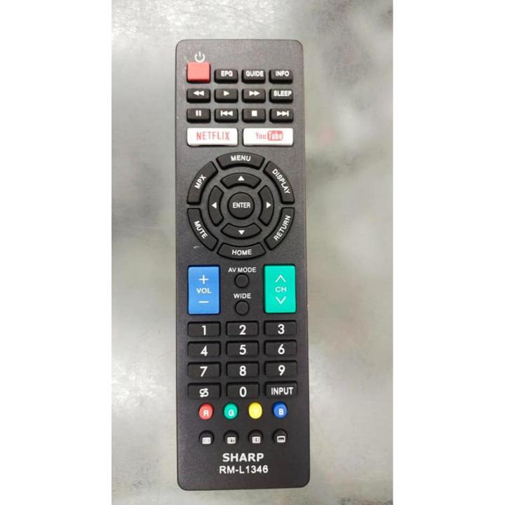 Sharp TV Remote Control Sharp TV Universal Remote Control Sharp LCD LED TV Remote Control