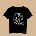 Half Sleeve unique Printed Cotton T-shirt For Men.