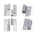 Detachable Hinge Slip Joint Flag Lift Off Door Hinge Removable Hinge For Cabinet Wardrobe Stainless Steel Furniture Hardware. 