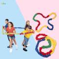 Premium Cooperative Stretch Rope Family Entertainment Toy Exercise Band Loop 8m. 