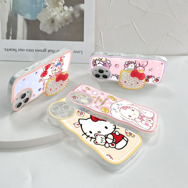 TA%20for%20Realme%20C11%20Back%20Cover%20With%20Free%20Holder%20Cute%20Kitty%20Wavy%20Phone%20Case%20Camera%20Protection%20Transparent%20TPU%20Soft%20Cover%20for%20Girls%20-%20Image%206