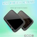 H18 Mini Full Touch Screen 2.4GHz Air Mouse Touchpad Backlight Wireless Keyboard Plug And Play Smart QWERTY Keyboard for IPTV.