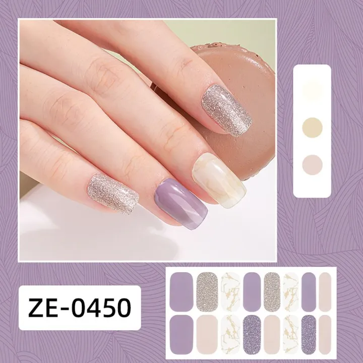 1Set%20INS%20Trendy%2016%20Strips%20Semi%20Cured%20Gel%20Nail%20Sticker%20French%20Nail%20Art%20Gradient%20Colors%20Gel%20Full%20Nail%20Wraps%20Gel%20Nail%20Polish%20Strip%20-%20Image%203