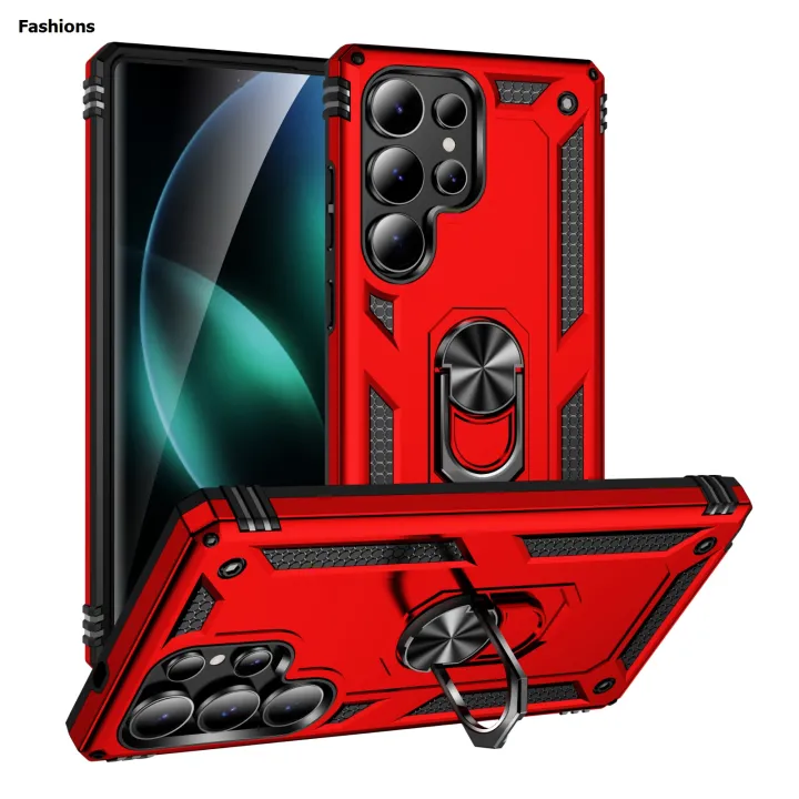 Fashions%20For%20Samsung%20S25%20S24%20S23%20Ultra%20Shockproof%20Folding%20Armor%20Case%20for%20Bargain%20price%20Samsung%20Galaxy%20S25%20S24%20S23%20Plus%20S24FE%20Stand%20Holder%20Ring%20Cover%20-%20Image%207