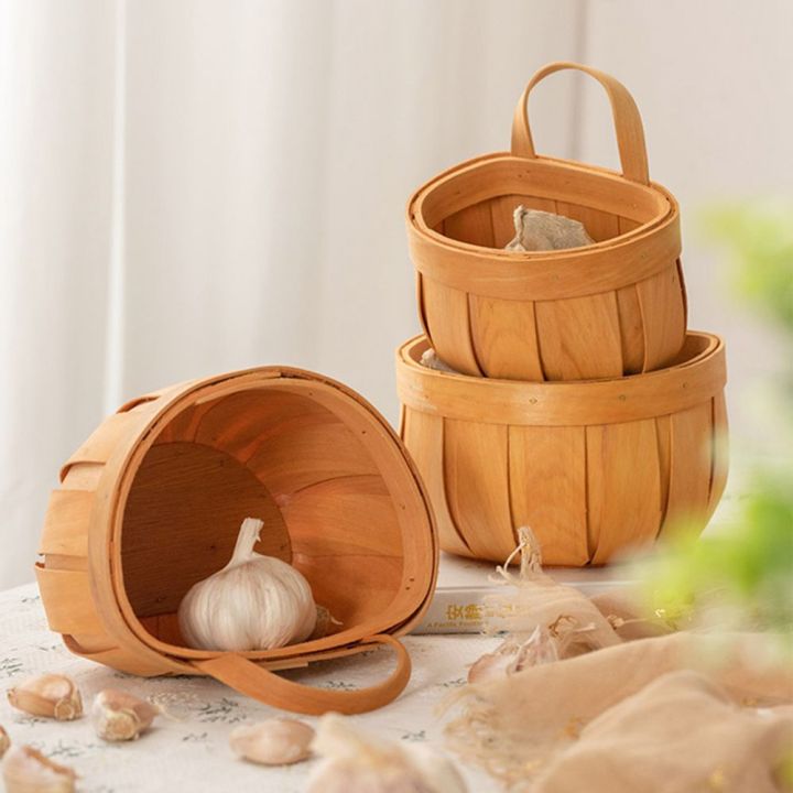 QUTDI%20Retro%20Durable%20Hand%20Woven%20Wooden%20For%20Kitchen%20Gardens%20Vegetable%20Flower%20Pot%20Letter%20Basket%20Flower%20Nasket%20Storage%20Basket%20Wall%20Basket%20-%20Image%208