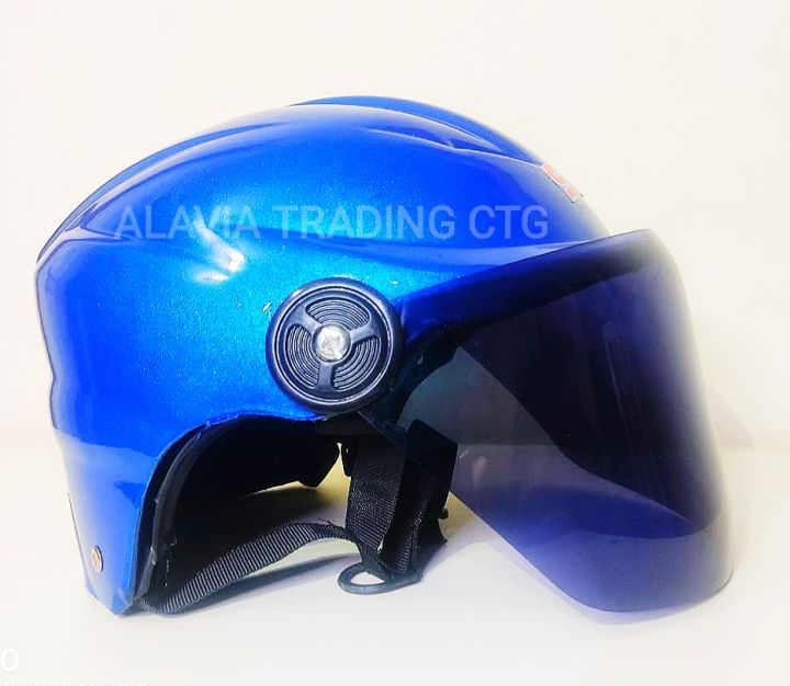 OPEN%20FACE%20BIKE%20HELMET%20FOR%20MEN%20&%20WOMEN%20WITH%20SUN%20PROTECTION%20GLASS%20-%20BLACK/RED/BLUE/PINK/GREEN/GREY%20-%20Image%203