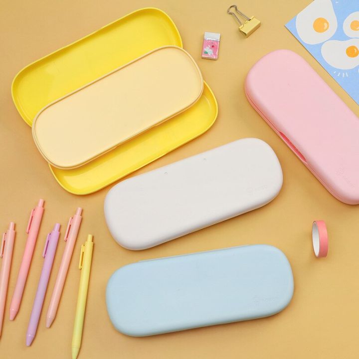 Kawaii%20Plastic%20Double%20Layer%20Pencil%20Case%20for%20Kids%20Macaron%20Solid%20Color%20Cute%20Hard%20Pen%20Box%20Office%20School%20Supplies%20Stationary%20Gift%20-%20Image%203