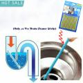 （New）12Pc/14pc  Kitchen ink Toilet Bathtub Pipe Drain Cleaner tick Cleaning Deodorizer. 