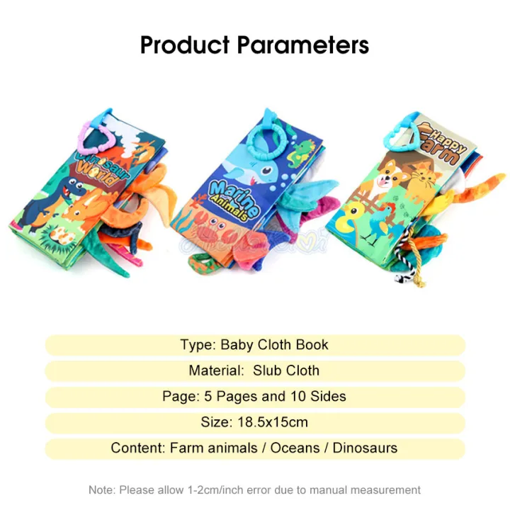 %EF%BC%88New%EF%BC%89HelloKimi%20Baby%20Cloth%20Book%20tereocopic%20Animal%20Tail%20Early%20Education%20Puzzle%20Book%20Early%20Learning%20Cloth%20Book%C2%A0Durable%20Wahable%20Tail%C2%A0Rutling%20Crinkle%20ound%C2%A0for%20Infant%20and%20Young%20Children%20-%20Image%208