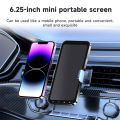JIUYIN Universal Car Radio Multimedia Navigation Wireless Carplay Apple Android Auto 6.25“ Touch Screen Bluetooth Music Player. 
