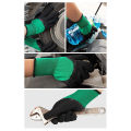 1 Pair Working Gloves Rubber Coated Anti-Slip Waterproof Wear-Resistant Gloves.