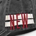 Retro Letter Embroidery Baseball Caps Men Women Cotton Adjustable Casual Hat Hip Hop Streetwear Sun Hats. 