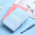 2024 Notebook Agenda A5 Portable Diary Journal for Office School Work Personal Creativity Student. 